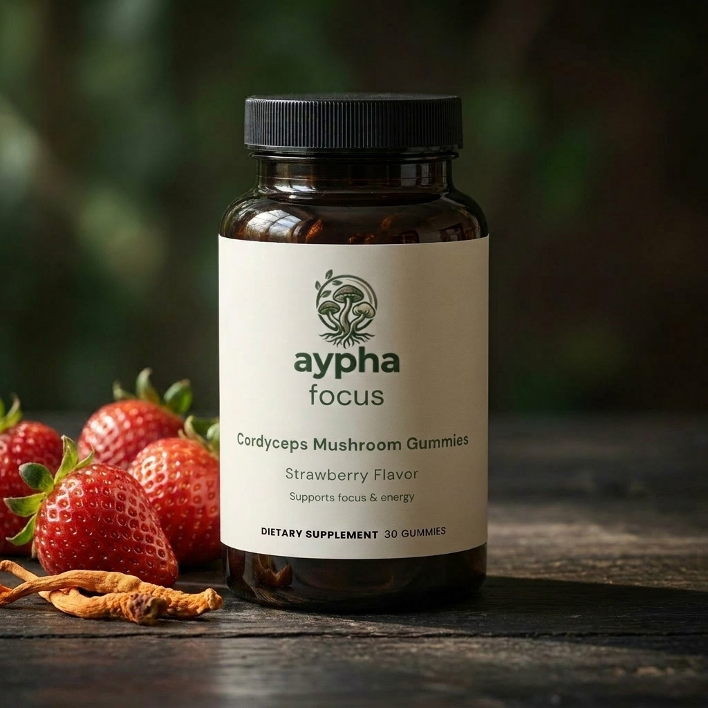 Aypha Focus - Cordyceps Energy Gummies